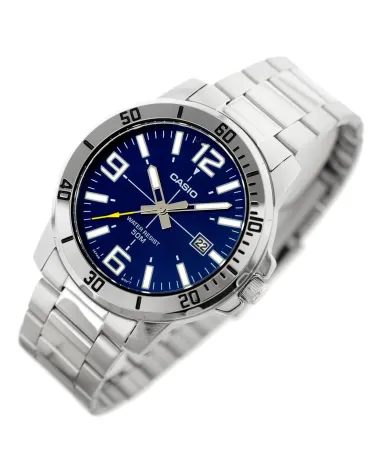 ZEGAREK MĘSKI CASIO MTP-VD01D-2B (zd175a) + BOX