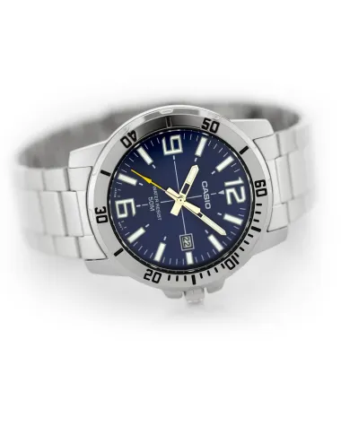 ZEGAREK MĘSKI CASIO MTP-VD01D-2B (zd175a) + BOX