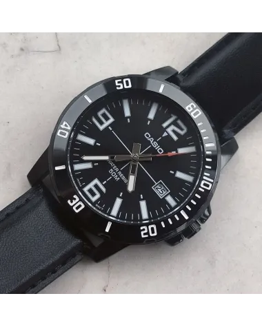 ZEGAREK MĘSKI CASIO MTP-VD01BL-1B (zd169d) + BOX