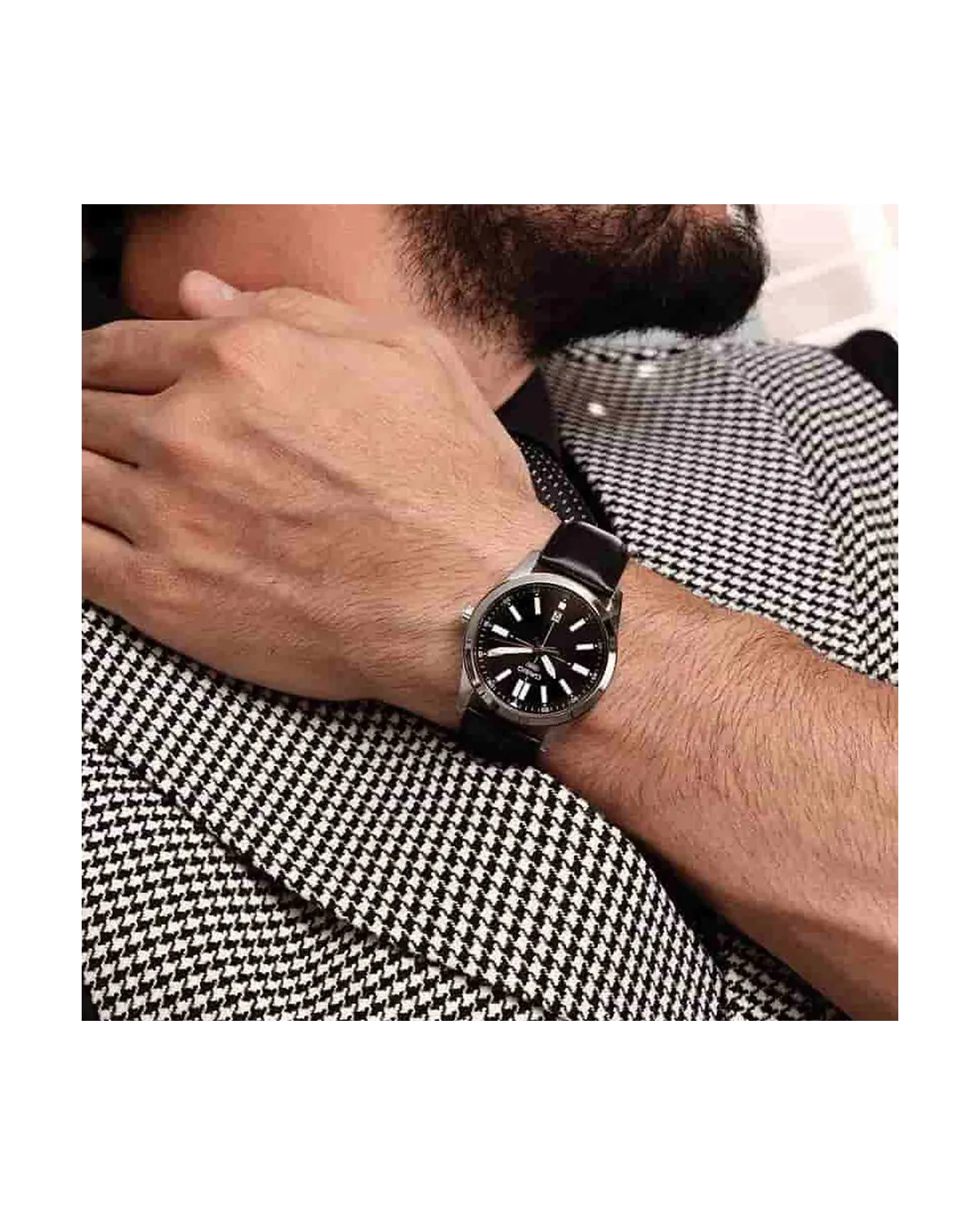 ZEGAREK MĘSKI CASIO MTP-VD02L-1EUDF (zd170a) + BOX