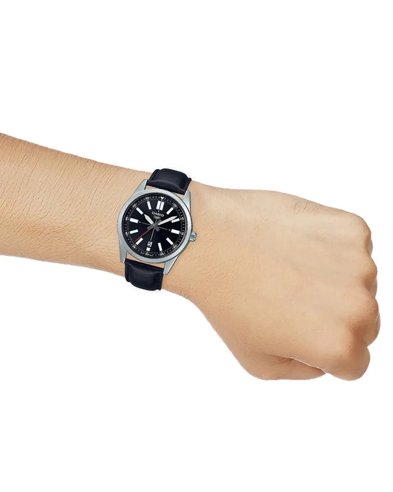 ZEGAREK MĘSKI CASIO MTP-VD02L-1EUDF (zd170a) + BOX