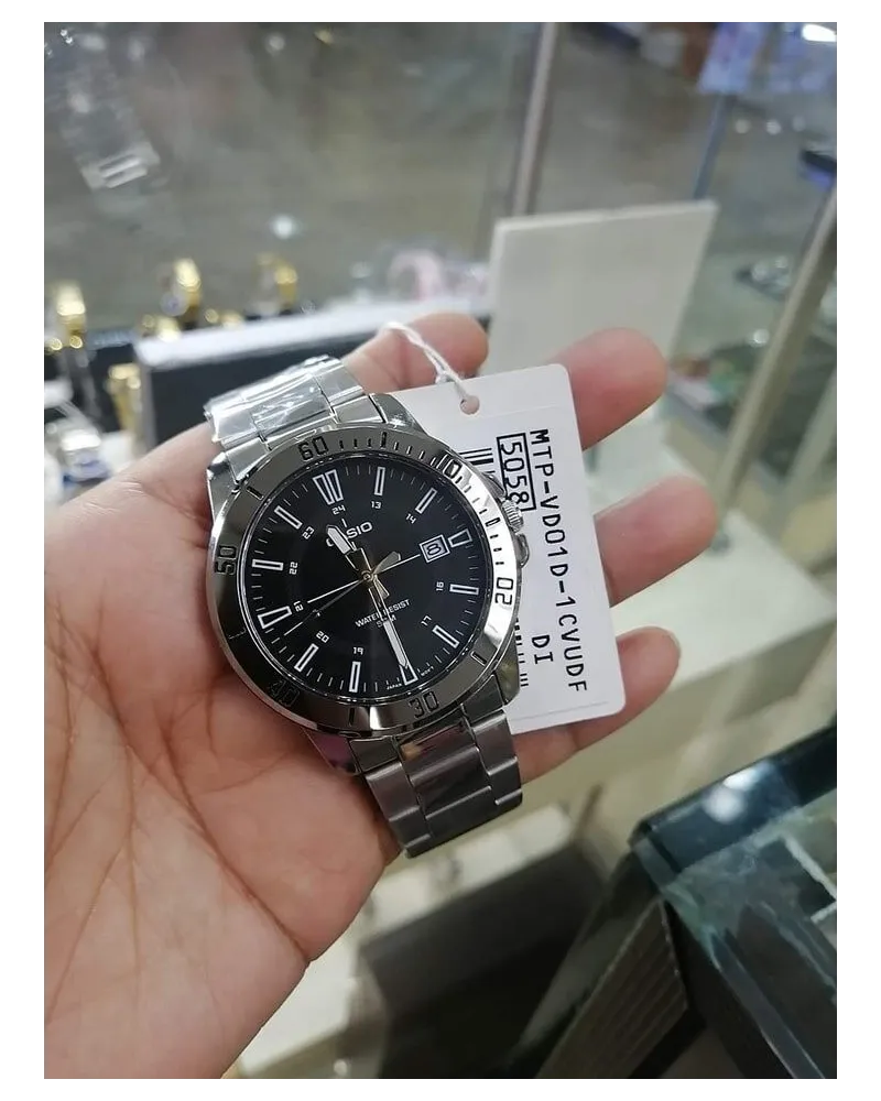ZEGAREK MĘSKI CASIO MTP-VD01D-1CVUDF (zd185b) + BOX ZEGAREK MĘSKI CASIO MTP-VD01D-1CVUDF (zd185b) + BOX
