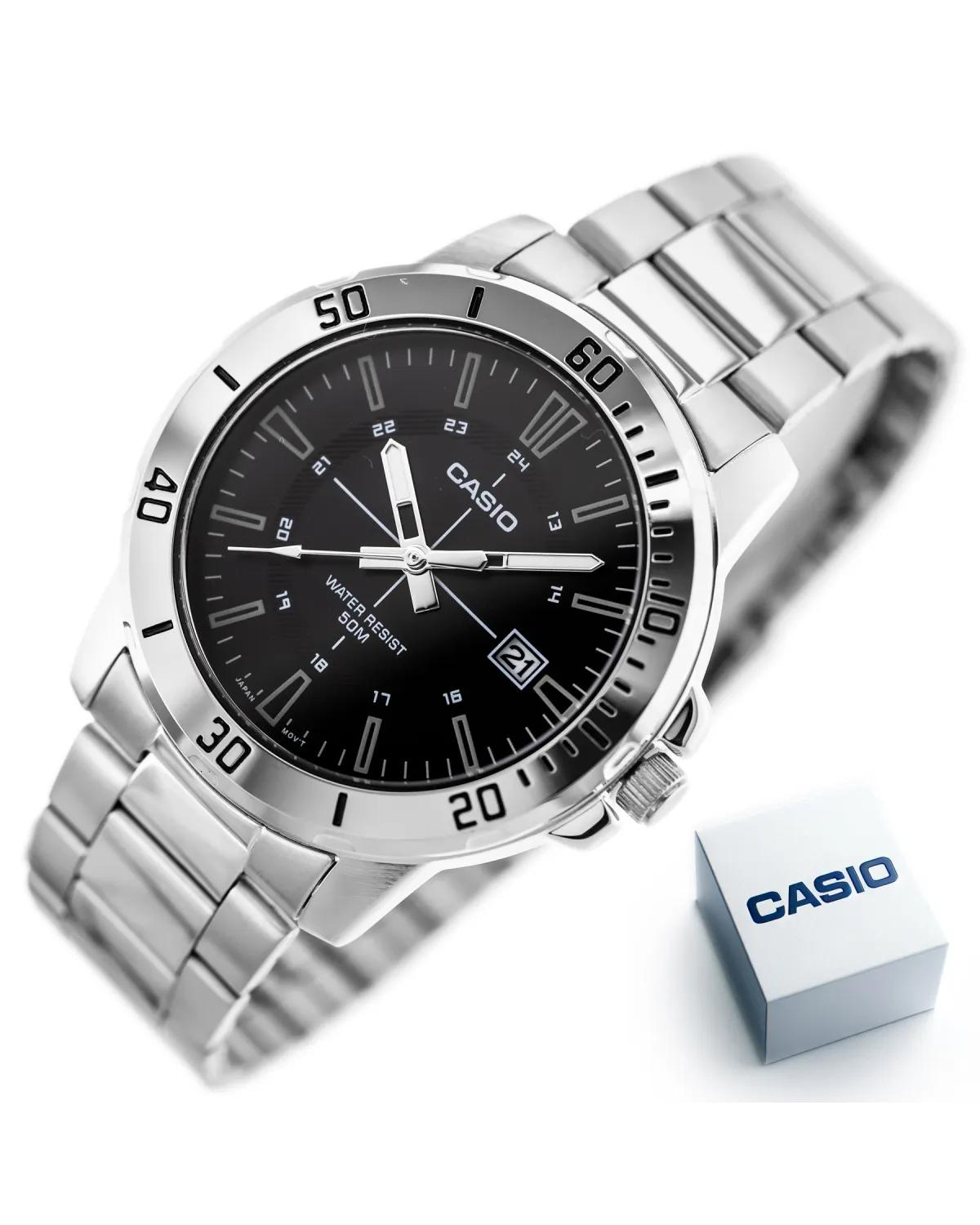 ZEGAREK MĘSKI CASIO MTP-VD01D-1CVUDF (zd185b) + BOX ZEGAREK MĘSKI CASIO MTP-VD01D-1CVUDF (zd185b) + BOX