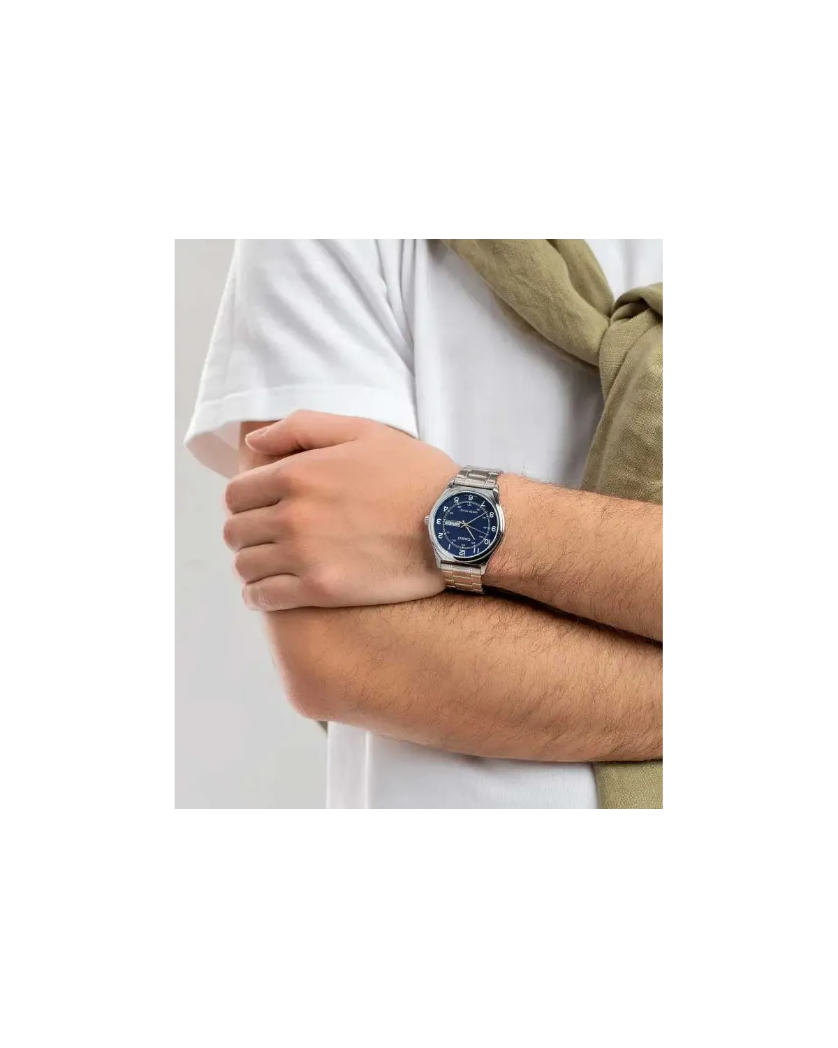 Zegarek Męski Casio MTP-V006D-2B + BOX Zegarek Męski Casio MTP-V006D-2B + BOX