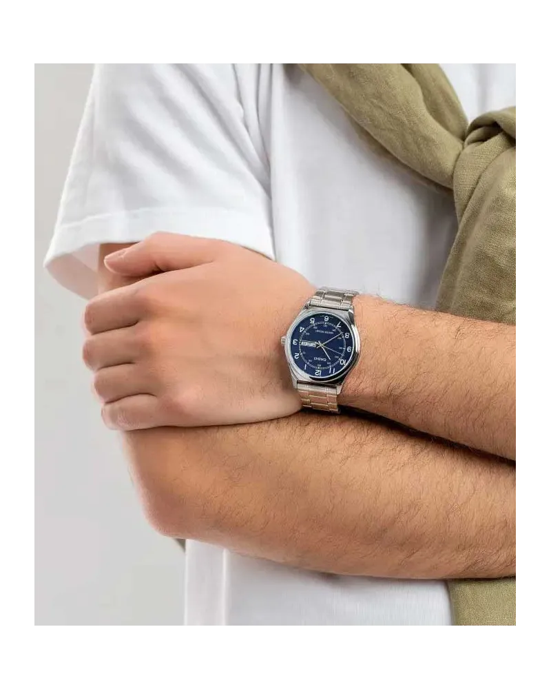 Zegarek Męski Casio MTP-V006D-2B + BOX Zegarek Męski Casio MTP-V006D-2B + BOX