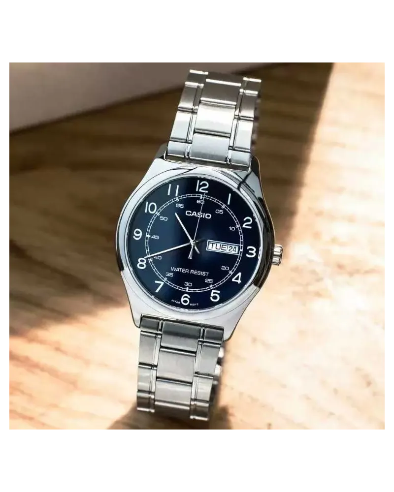 Zegarek Męski Casio MTP-V006D-2B + BOX Zegarek Męski Casio MTP-V006D-2B + BOX