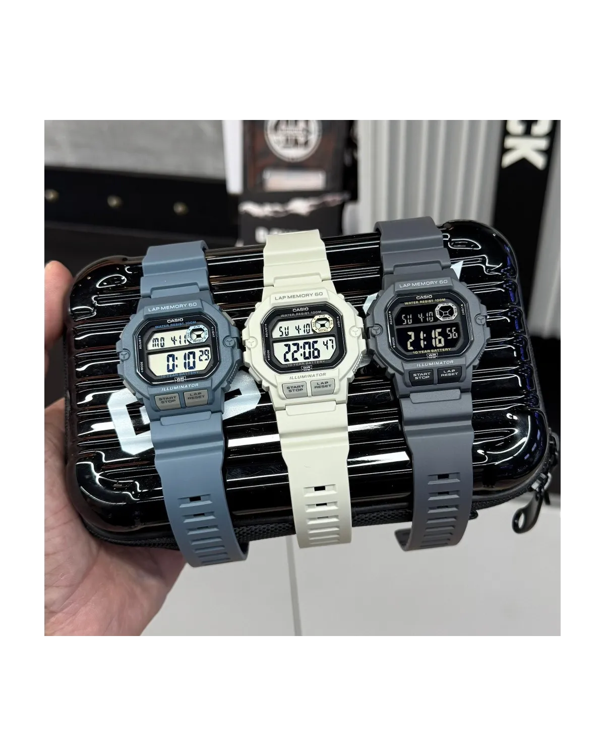 ZEGAREK MĘSKI CASIO Sports WS-1400H-8A + BOX (zd271d)