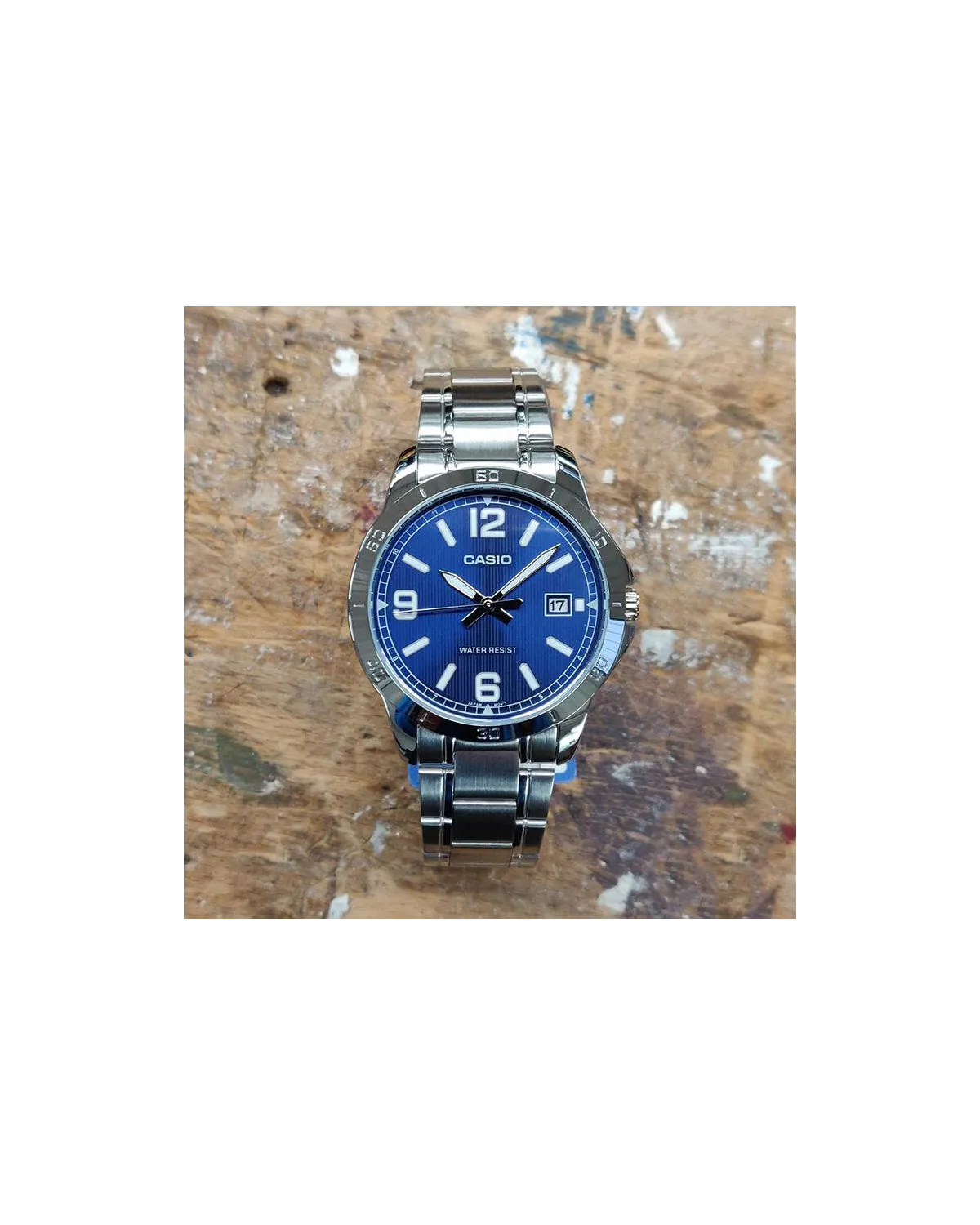 ZEGAREK MĘSKI CASIO MTP-V004D-2B (zd047g) + BOX ZEGAREK MĘSKI CASIO MTP-V004D-2B (zd047g) + BOX
