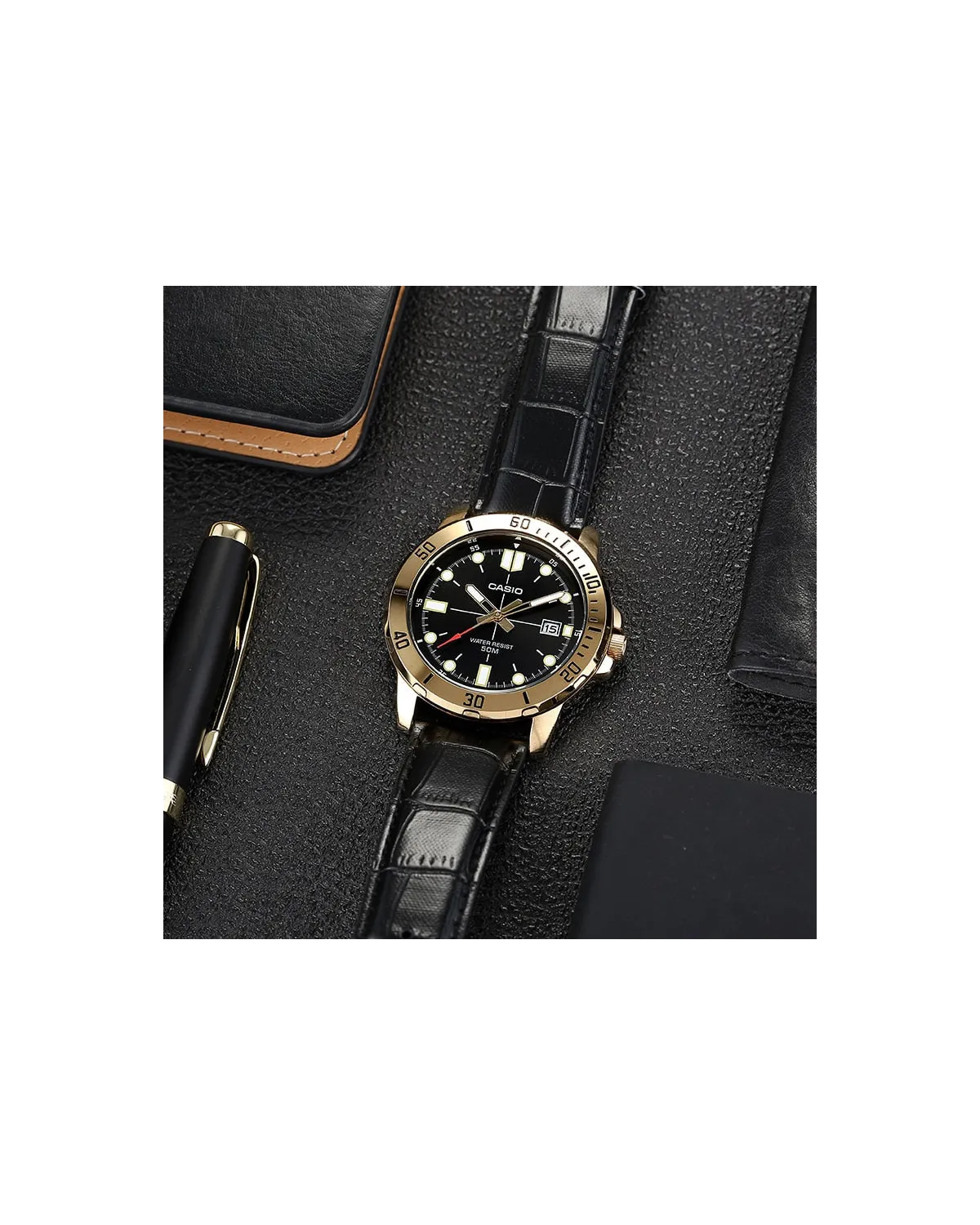 ZEGAREK MĘSKI CASIO MTP-VD01GL-1E + BOX