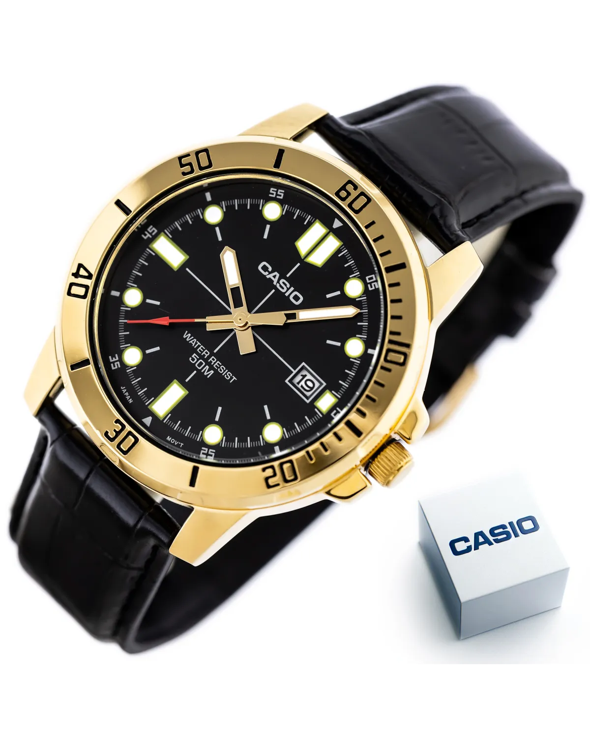 ZEGAREK MĘSKI CASIO MTP-VD01GL-1E + BOX