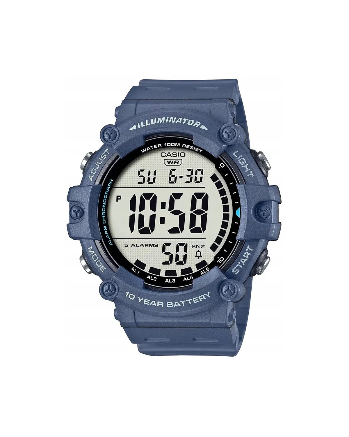 ZEGAREK MĘSKI CASIO SPORT ILLUMINATOR AE-1500WH-2A + BOX