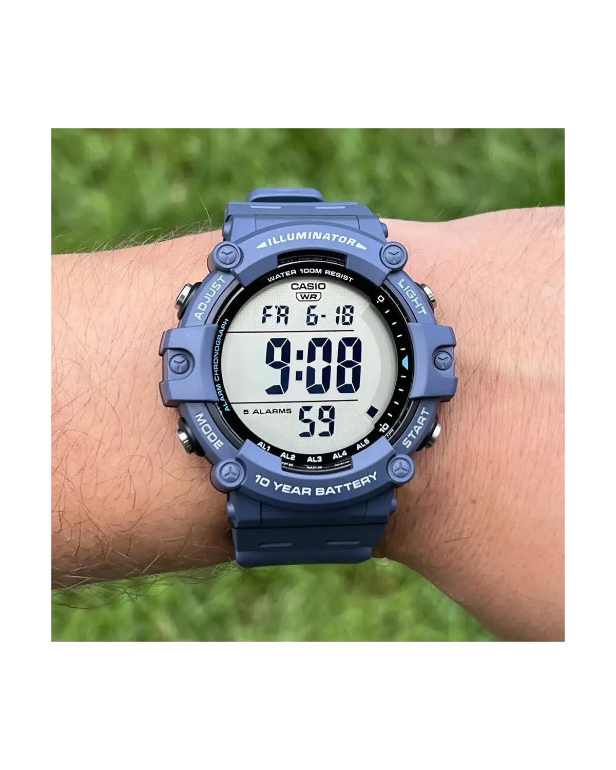 ZEGAREK MĘSKI CASIO SPORT ILLUMINATOR AE-1500WH-2A + BOX