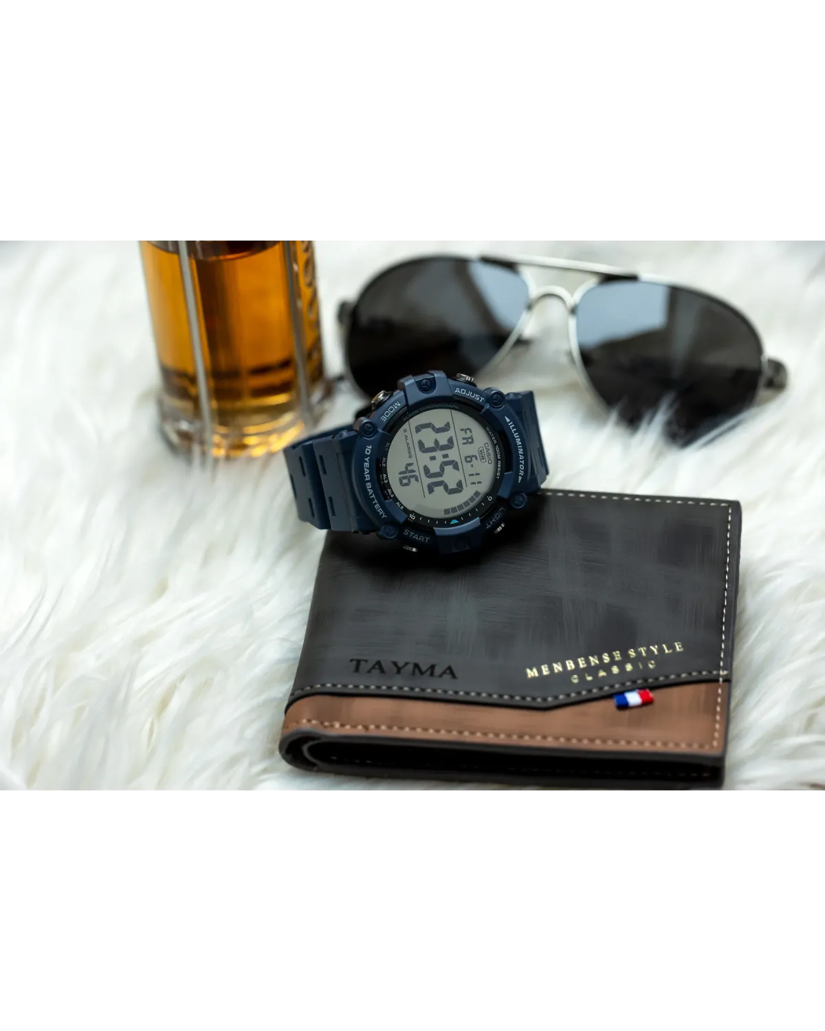 ZEGAREK MĘSKI CASIO SPORT ILLUMINATOR AE-1500WH-2A + BOX