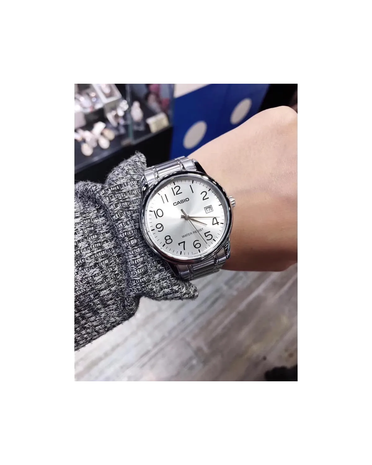 ZEGAREK MĘSKI CASIO MTP-V002D-7BUDF (zd103d) + BOX