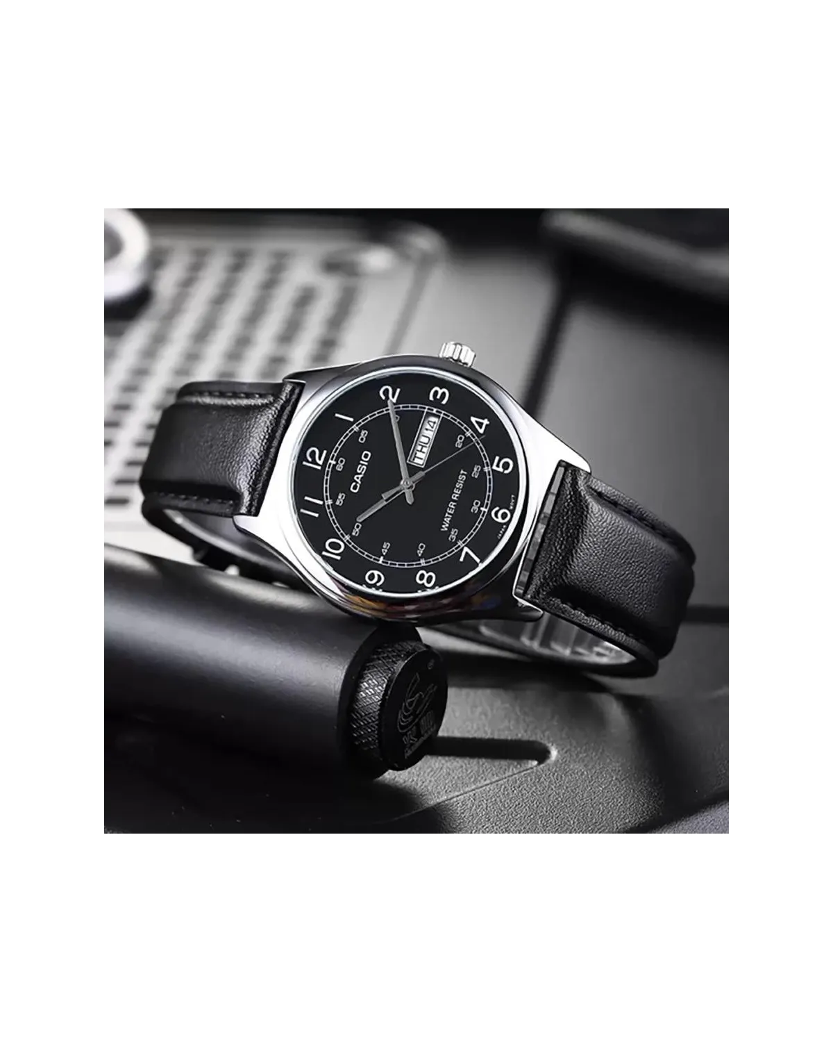 ZEGAREK MĘSKI CASIO MTP-V006L-1B2 (zd210c) + BOX ZEGAREK MĘSKI CASIO MTP-V006L-1B2 (zd210c) + BOX