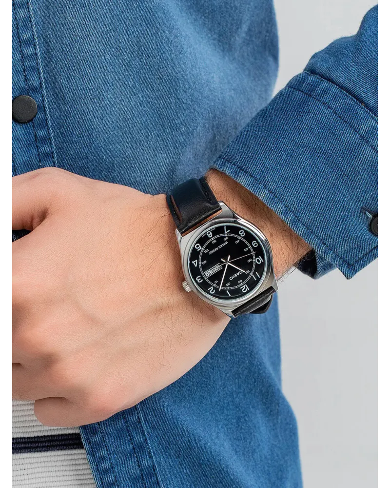 ZEGAREK MĘSKI CASIO MTP-V006L-1B2 (zd210c) + BOX ZEGAREK MĘSKI CASIO MTP-V006L-1B2 (zd210c) + BOX