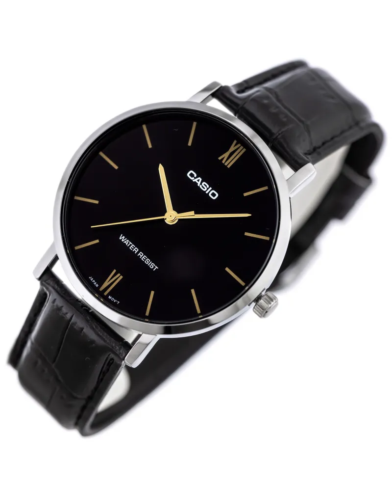 ZEGAREK MĘSKI CASIO MTP-VT01L-1B + BOX (zd165g)