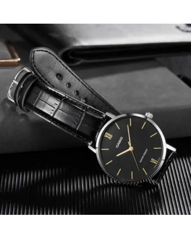 ZEGAREK MĘSKI CASIO MTP-VT01L-1B + BOX (zd165g)