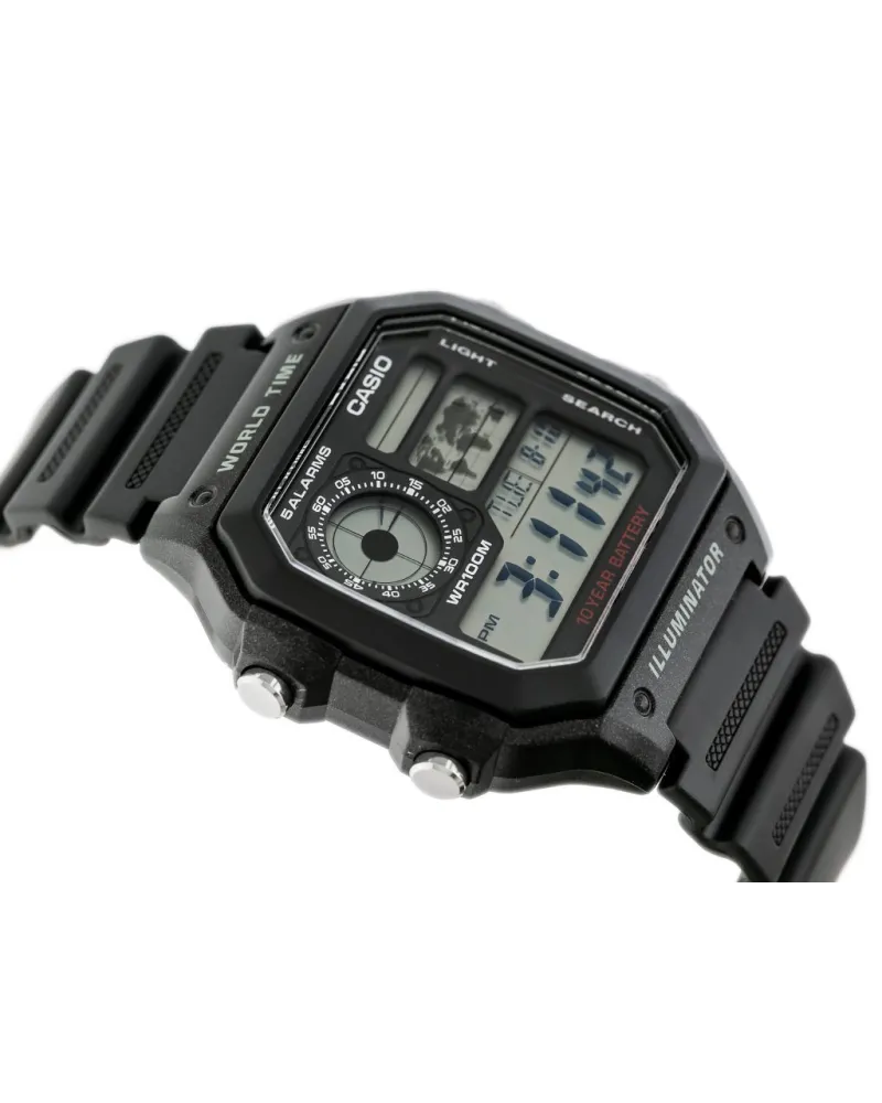 ZEGAREK MĘSKI CASIO AE-1200WH-1AVCF (zd146a) + BOX