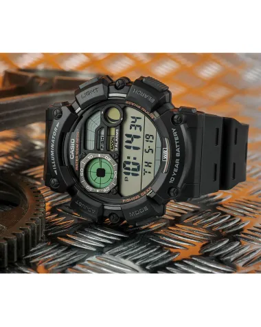 ZEGAREK MĘSKI CASIO Digital Moonphase WS-1500H-1A + BOX ZEGAREK MĘSKI CASIO Digital Moonphase WS-1500H-1A + BOX