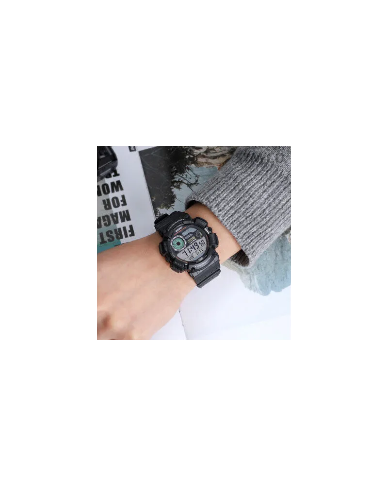ZEGAREK MĘSKI CASIO Digital Moonphase WS-1500H-1A + BOX ZEGAREK MĘSKI CASIO Digital Moonphase WS-1500H-1A + BOX