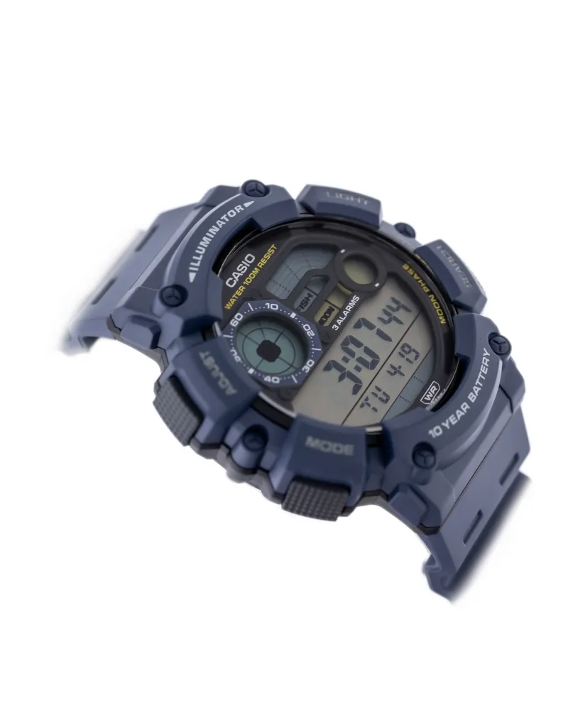 ZEGAREK MĘSKI CASIO Digital Moonphase WS-1500H-2AVEF + BOX ZEGAREK MĘSKI CASIO Digital Moonphase WS-1500H-2AVEF + BOX