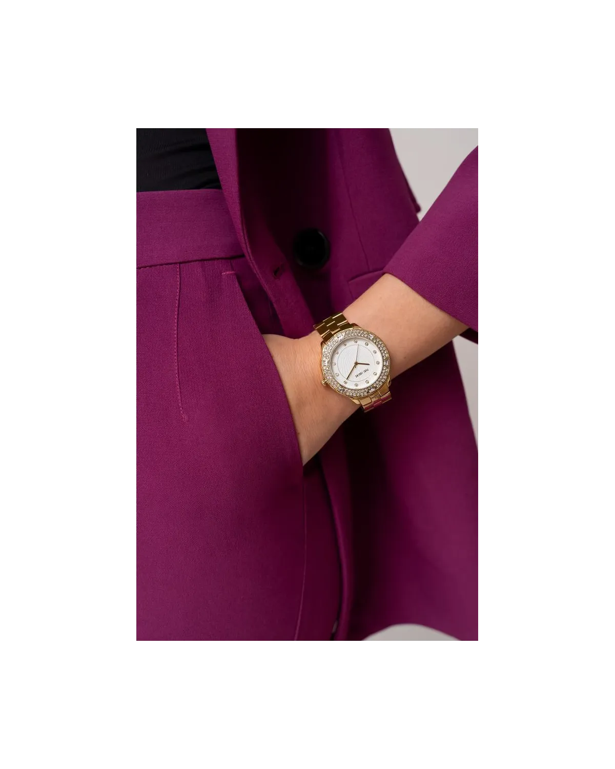 ZEGAREK DAMSKI PAUL LORENS -   PL8527B2-3D1  (zg558b) + BOX