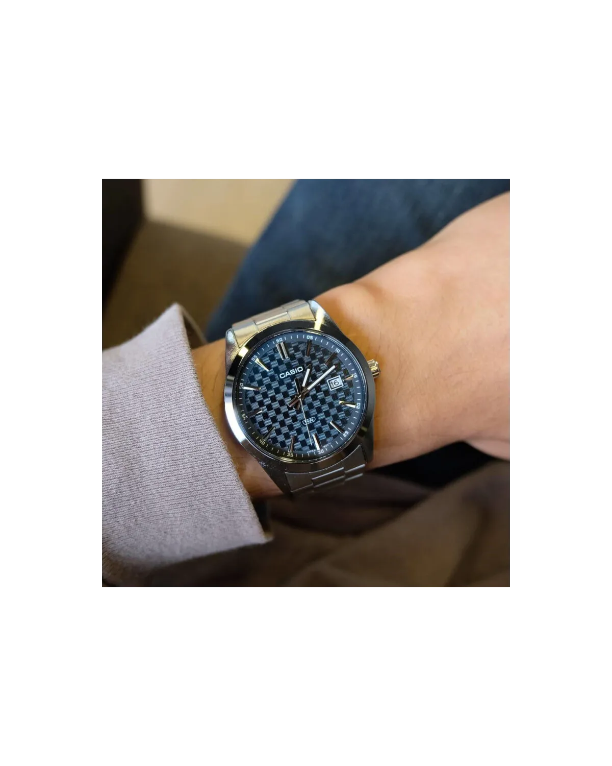 ZEGAREK MĘSKI CASIO MTP-VD03D-2A2 + BOX ZEGAREK MĘSKI CASIO MTP-VD03D-2A2 + BOX