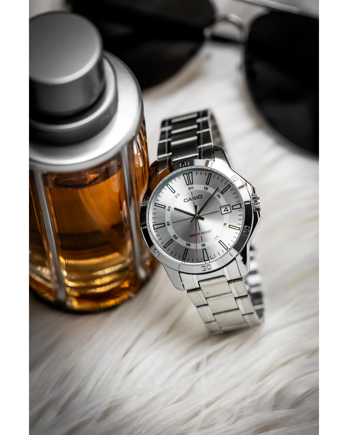 Zegarek Męski Casio MTP-V004D-7CUDF (zd251a) + BOX Zegarek Męski Casio MTP-V004D-7CUDF (zd251a) + BOX