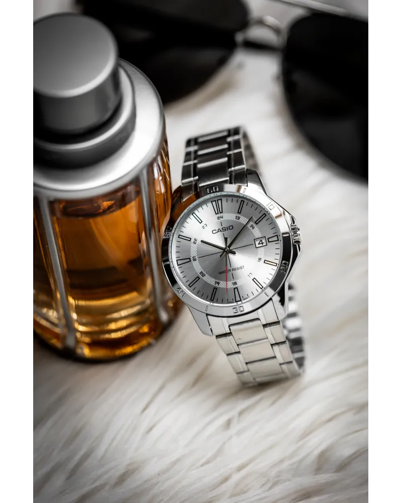 Zegarek Męski Casio MTP-V004D-7CUDF (zd251a) + BOX Zegarek Męski Casio MTP-V004D-7CUDF (zd251a) + BOX