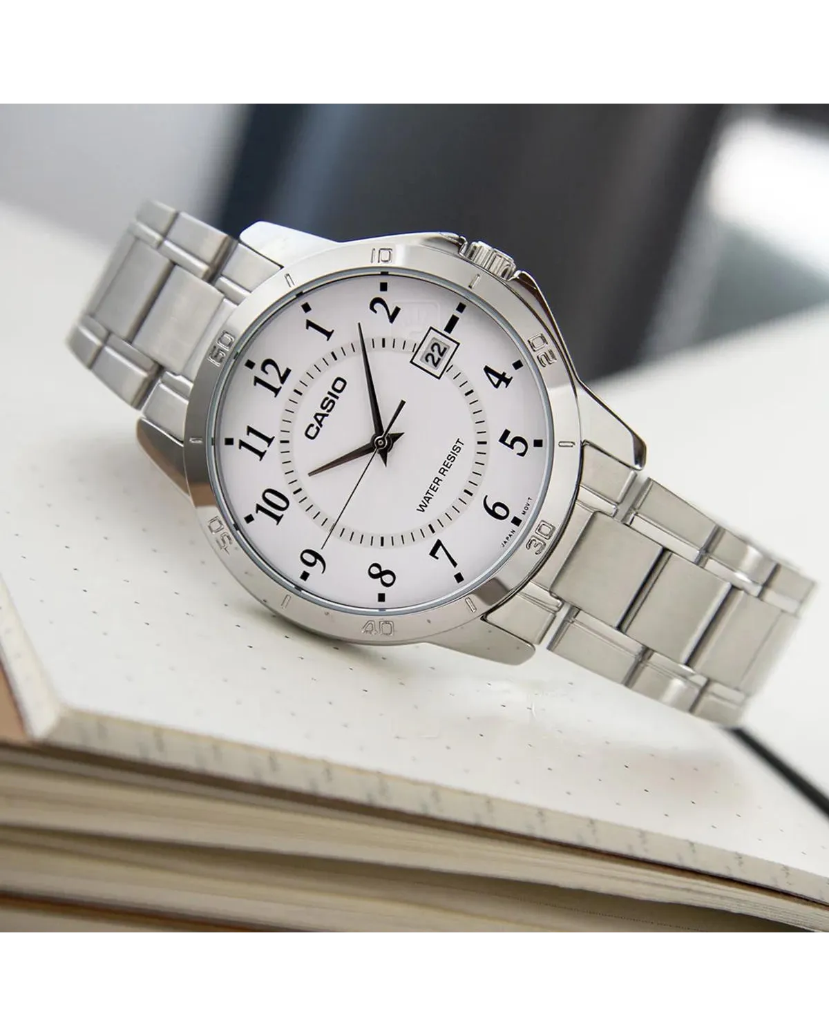 ZEGAREK MĘSKI CASIO MTP-V004D 7B (zd047b) + BOX ZEGAREK MĘSKI CASIO MTP-V004D 7B (zd047b) + BOX