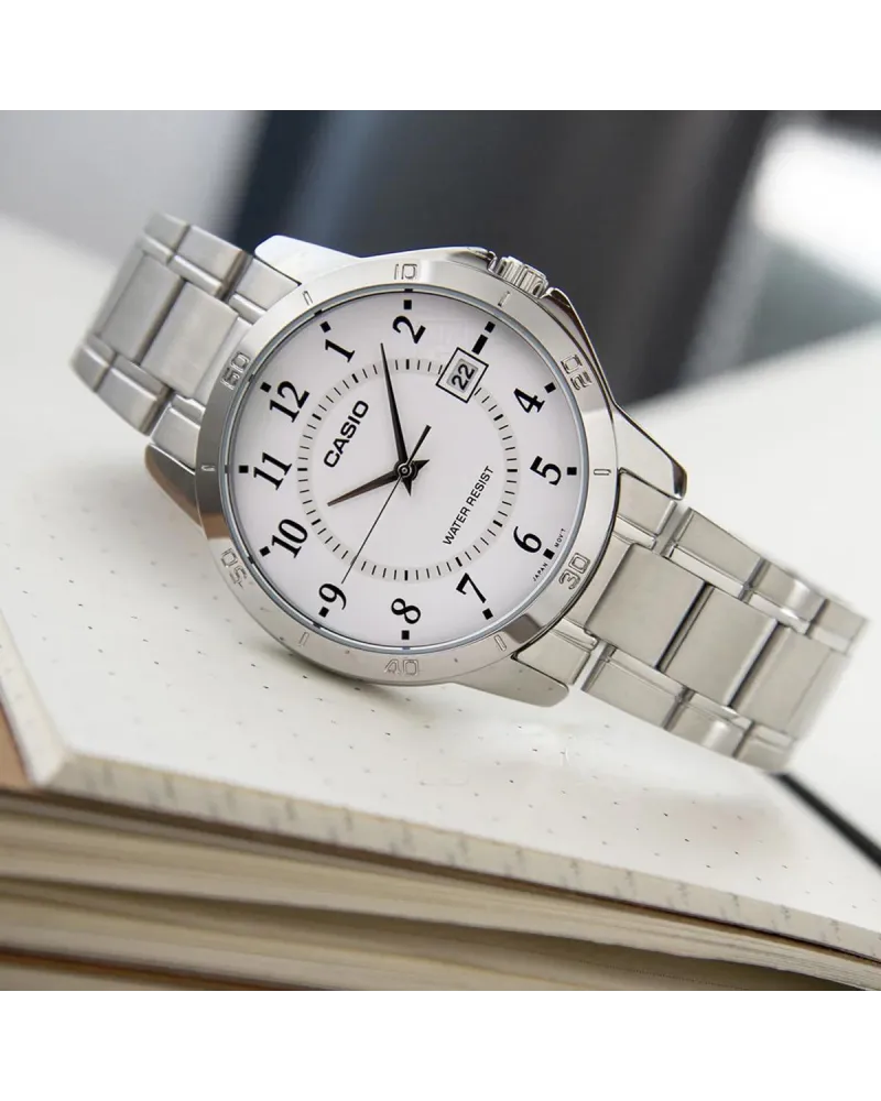 ZEGAREK MĘSKI CASIO MTP-V004D 7B (zd047b) + BOX ZEGAREK MĘSKI CASIO MTP-V004D 7B (zd047b) + BOX