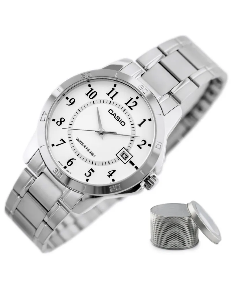 ZEGAREK MĘSKI CASIO MTP-V004D 7B (zd047b) + BOX ZEGAREK MĘSKI CASIO MTP-V004D 7B (zd047b) + BOX