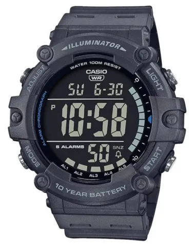 ZEGAREK MĘSKI CASIO SPORT ILLUMINATOR AE-1500WH-8B + BOX