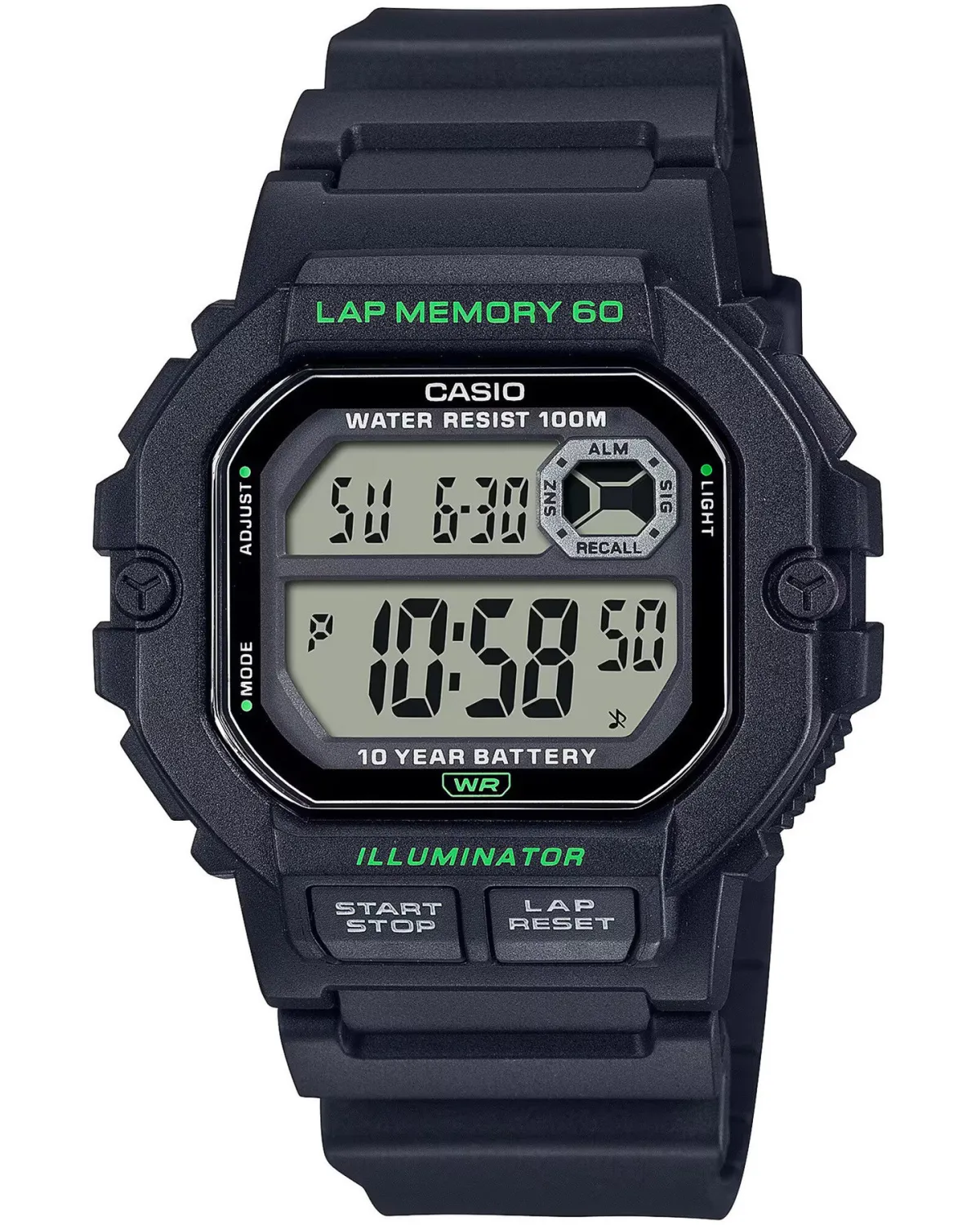 ZEGAREK MĘSKI CASIO Sports WS-1400H-1A + BOX