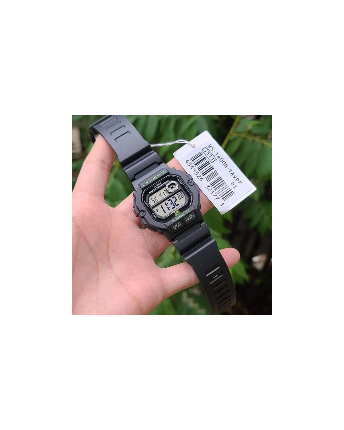 ZEGAREK MĘSKI CASIO Sports WS-1400H-1A + BOX