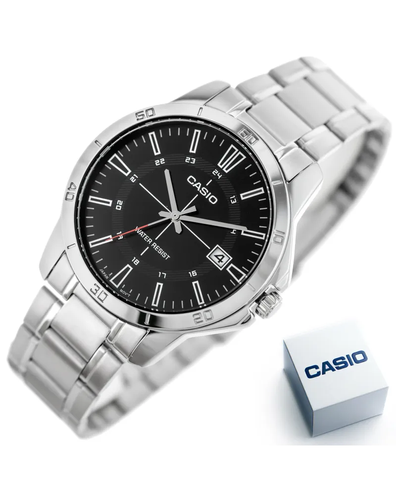 Zegarek Męski Casio MTP-V004D-1CUDF (zd251e) + BOX Zegarek Męski Casio MTP-V004D-1CUDF (zd251e) + BOX