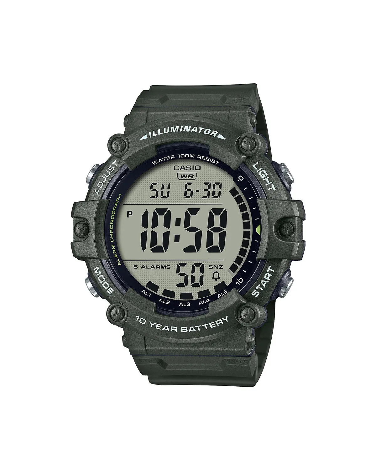 ZEGAREK MĘSKI CASIO SPORT ILLUMINATOR AE-1500WHX-3A + BOX ZEGAREK MĘSKI CASIO SPORT ILLUMINATOR AE-1500WHX-3A + BOX