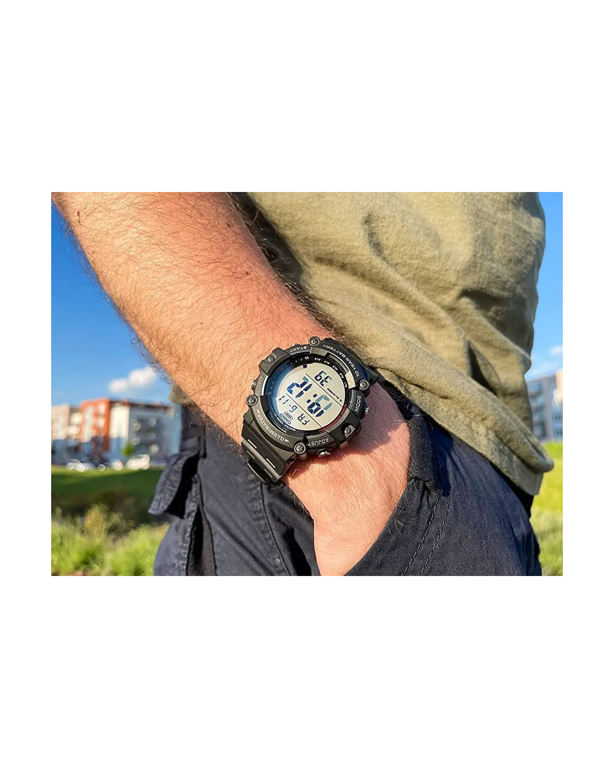 ZEGAREK MĘSKI CASIO AE-1500WHX-1A + BOX ZEGAREK MĘSKI CASIO AE-1500WHX-1A + BOX