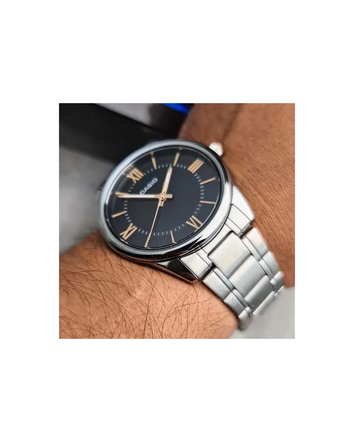 ZEGAREK MĘSKI CASIO MTP-V005D-1B5 + BOX