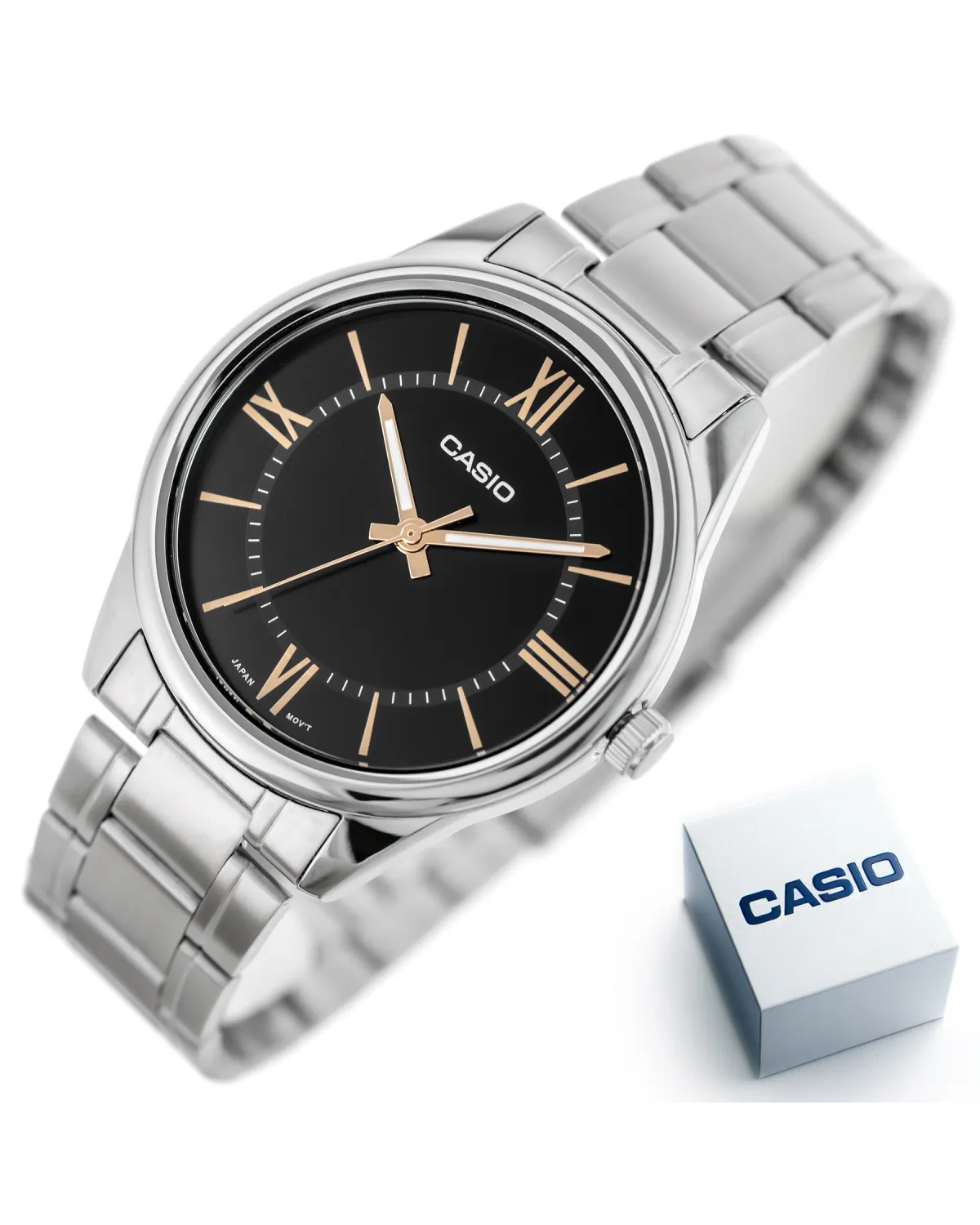 ZEGAREK MĘSKI CASIO MTP-V005D-1B5 + BOX