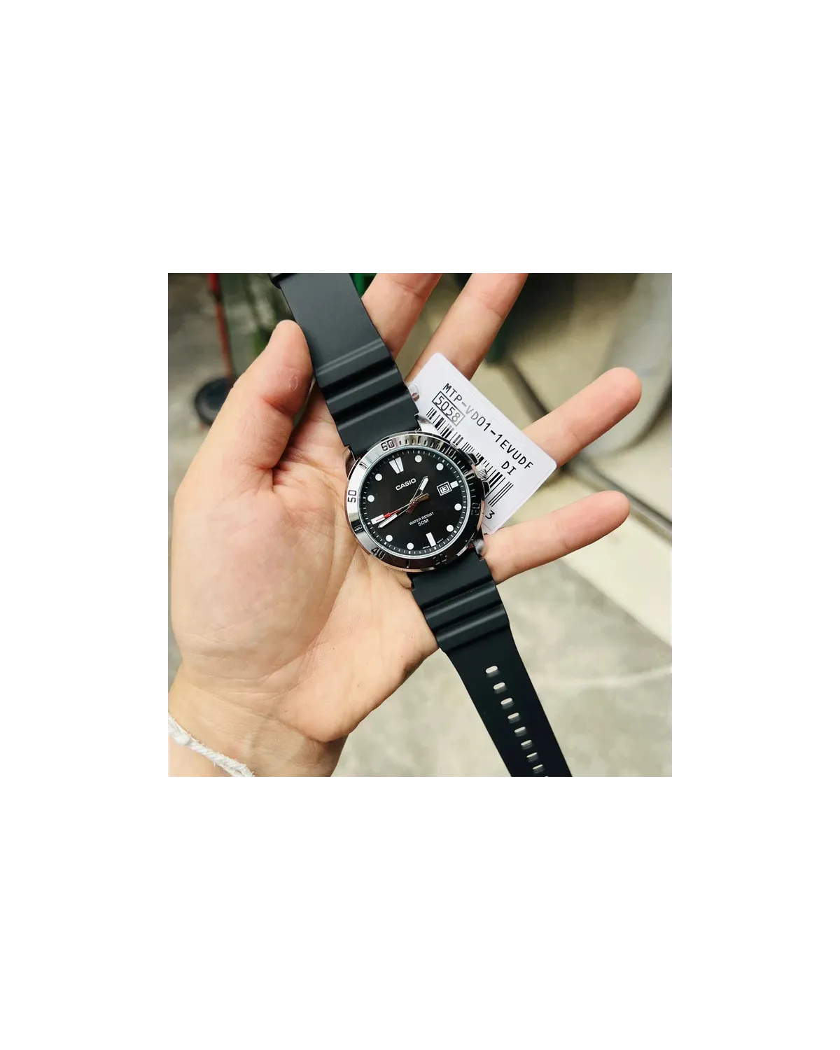 ZEGAREK MĘSKI CASIO MTP-VD01-1E (zd169g) + BOX