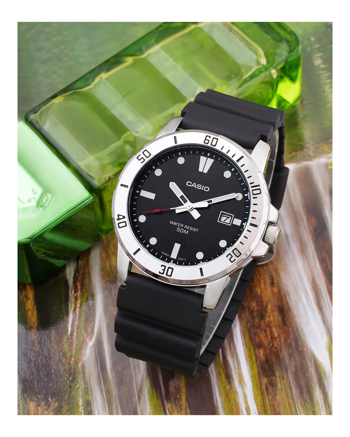 ZEGAREK MĘSKI CASIO MTP-VD01-1E (zd169g) + BOX