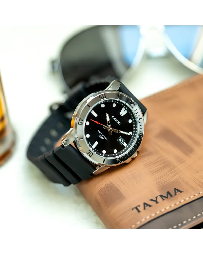 ZEGAREK MĘSKI CASIO MTP-VD01-1E (zd169g) + BOX