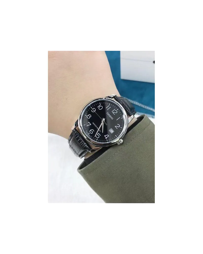 ZEGAREK MĘSKI CASIO MTP-V002L-1BUDF (zd106c) + BOX ZEGAREK MĘSKI CASIO MTP-V002L-1BUDF (zd106c) + BOX