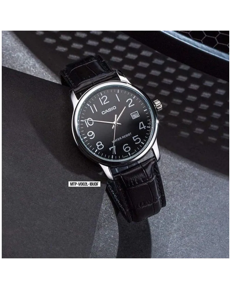 ZEGAREK MĘSKI CASIO MTP-V002L-1BUDF (zd106c) + BOX ZEGAREK MĘSKI CASIO MTP-V002L-1BUDF (zd106c) + BOX