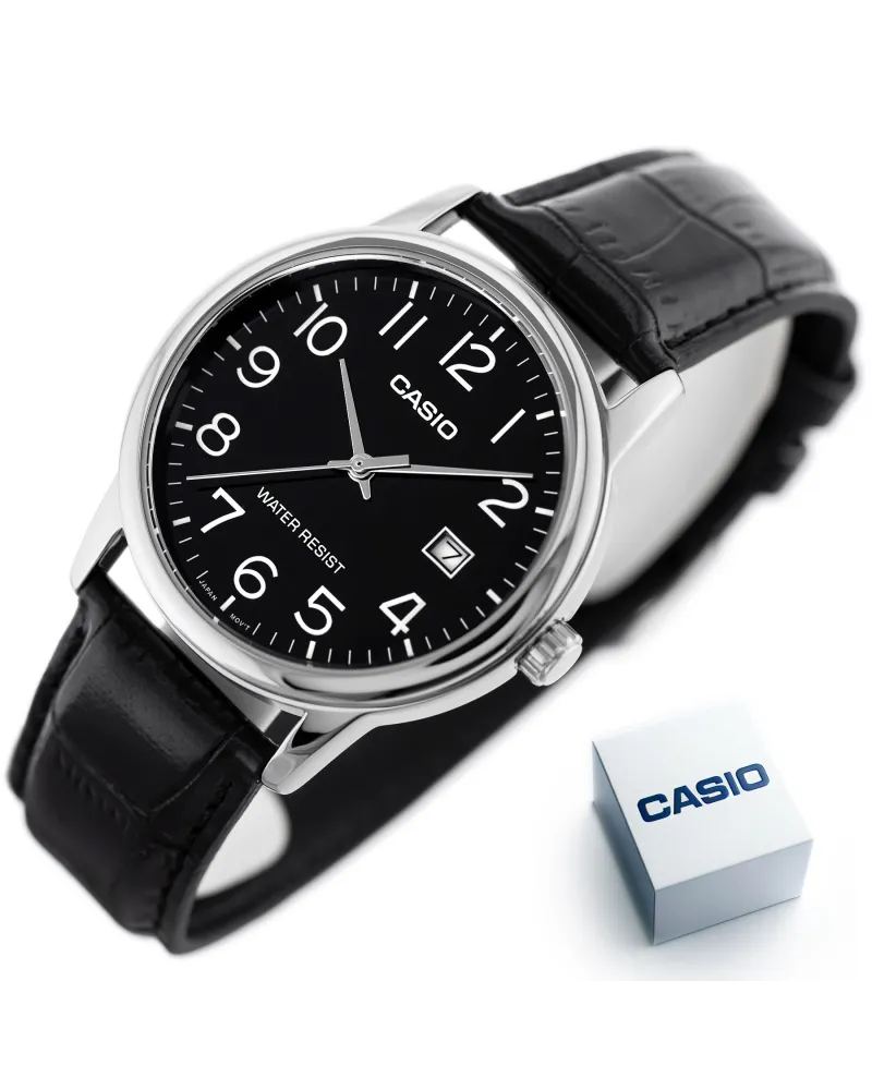 ZEGAREK MĘSKI CASIO MTP-V002L-1BUDF (zd106c) + BOX ZEGAREK MĘSKI CASIO MTP-V002L-1BUDF (zd106c) + BOX
