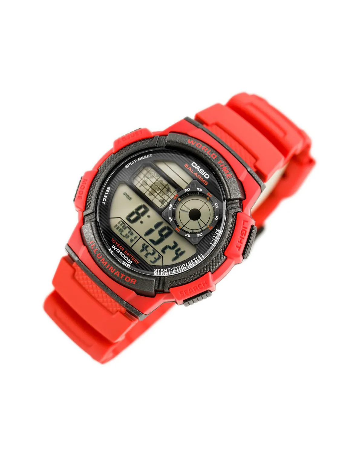 ZEGAREK MĘSKI CASIO AE-1000W 4AV (zd073c) - WORLD TIME + BOX ZEGAREK MĘSKI CASIO AE-1000W 4AV (zd073c) - WORLD TIME + BOX