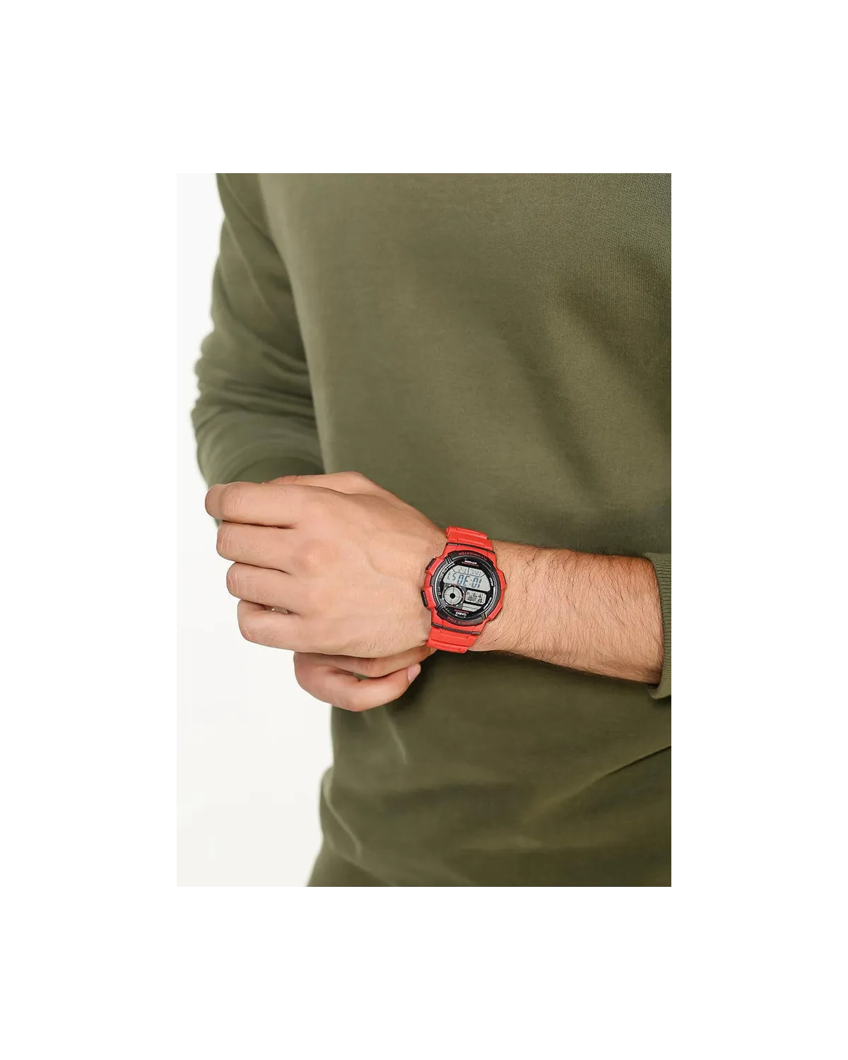 ZEGAREK MĘSKI CASIO AE-1000W 4AV (zd073c) - WORLD TIME + BOX ZEGAREK MĘSKI CASIO AE-1000W 4AV (zd073c) - WORLD TIME + BOX
