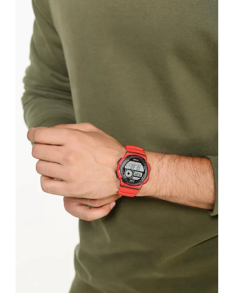 ZEGAREK MĘSKI CASIO AE-1000W 4AV (zd073c) - WORLD TIME + BOX ZEGAREK MĘSKI CASIO AE-1000W 4AV (zd073c) - WORLD TIME + BOX